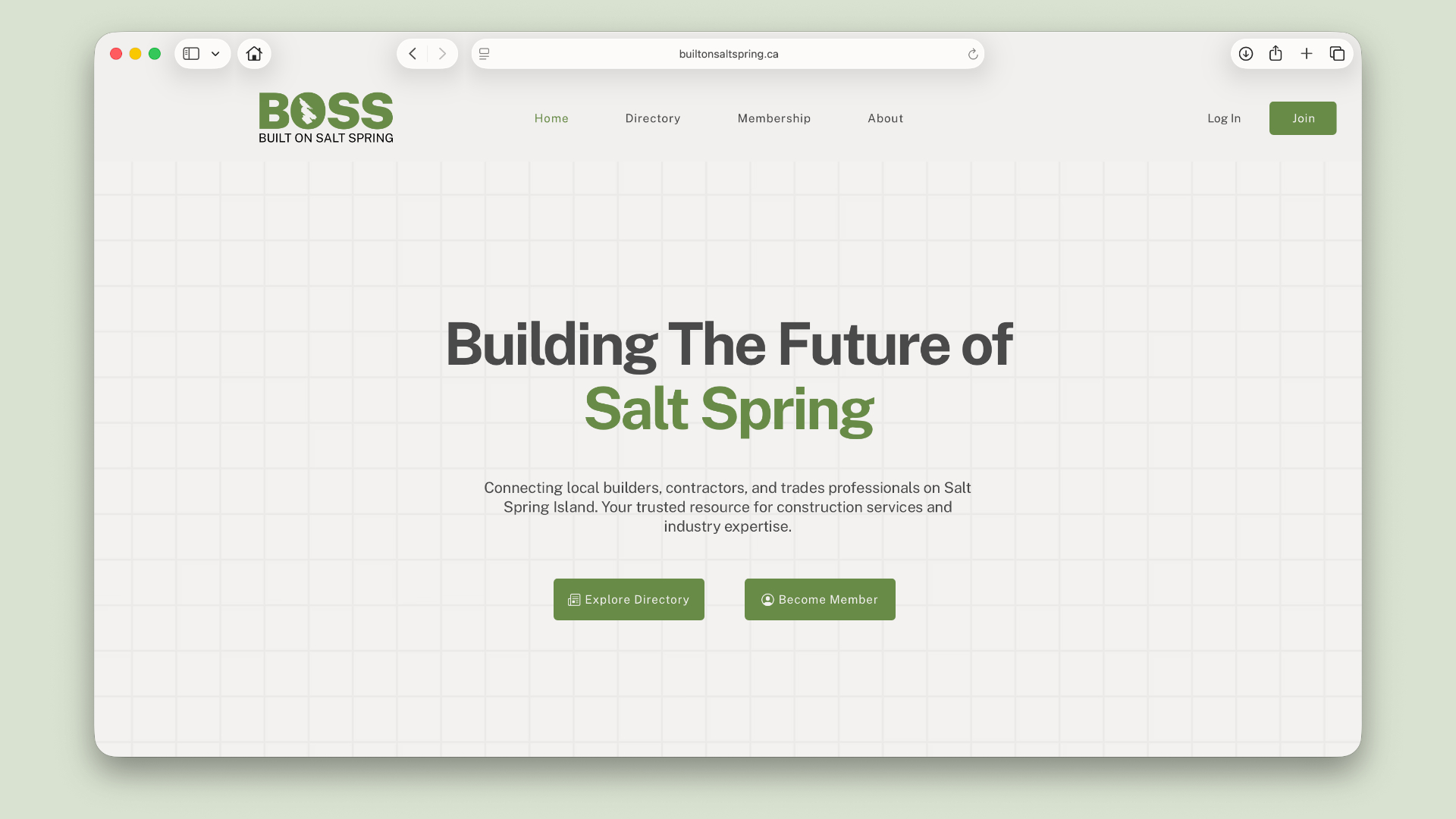 Built On Salt Spring